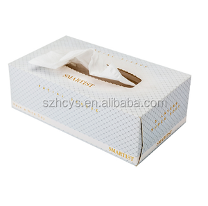 Factory Direct OEM Customized Logo Package Pull <strong>Box</strong> Facial <strong>Tissue</strong> <strong>Paper</strong> <strong>Box</strong> - Product Image 3
