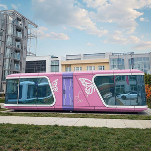 Mini Casa Capsula su Ruote, Insonorizzata, Prefabbricata in Acciaio, per Ufficio, Magazzino, <span class=keywords><strong>Palestra</strong></span> - Product Image 6