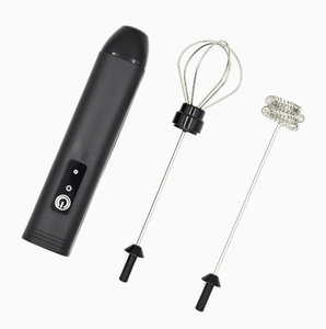 Mousseur à lait rechargeable portatif, mousseur à <span class=keywords><strong>café</strong></span> électrique en acier inoxydable - Product Image 6