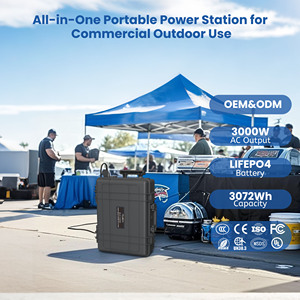 Estación de Energía Portátil <span class=keywords><strong>Berserk</strong></span> a Precio de Fábrica con Adaptador de CA, Batería LiFePO4, Estación de Energía Solar para Montar un Puesto - Product Image 1