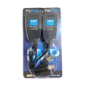 HD <span class=keywords><strong>UTP</strong></span> Cat5/5E <span class=keywords><strong>Video</strong></span> Balum pasivo 8mp AHD CVI TVI CVBS <span class=keywords><strong>Video</strong></span> <span class=keywords><strong>Balun</strong></span> para cámara de seguridad CCTV - Product Image 5