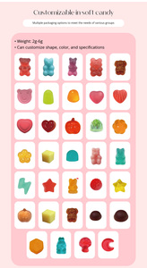 Tự nhiên bổ sung nghệ chiết xuất tinh khiết NGHỆ CURCUMIN Gummies chất chống oxy hóa nghệ Gummies với hạt tiêu đen - Product Image 6