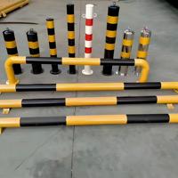 Barrière anti-collision en acier inoxydable 304/201 en forme de U pour la protection routière, garages, parkings et isolation d'usines