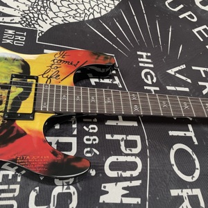 Guitarra Eléctrica Karlof Mummy <span class=keywords><strong>ESP</strong></span> con Herrajes Negros Floyd en Stock, Envío Rápido - Product Image 3
