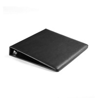 Vente en gros de classeurs professionnels personnalisés Support de voyage personnalisé avec fermeture à glissière A4 Pvc Portefeuille de bureau en cuir