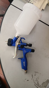 Pistola de Pulverización Neumática de Acero Inoxidable Cromado, Pistola de <span class=keywords><strong>Pintura</strong></span> Automática Acrílica de Alta Atomización HVLP <span class=keywords><strong>para</strong></span> Uso Automotriz y Náutico - Product Image 6