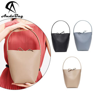 AndoBag Single Shoulder Underarm <b>Bag</b> <b>for</b> <b>Women</b> Large Capacity Fashion Genuine Cow Leather Female <b>Bucket</b> Tote <b>Bags</b> 2312 - Product Image 1
