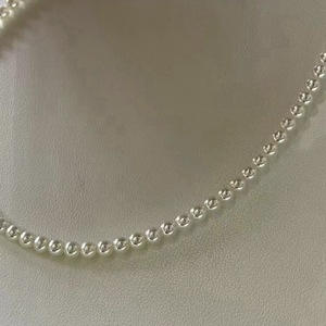 Collana di <span class=keywords><strong>Perle</strong></span> d'Acqua Dolce Naturali ad Alta Lucentezza 4-5mm <span class=keywords><strong>Gioielli</strong></span> di Lusso Impeccabili per Donne - Product Image 3