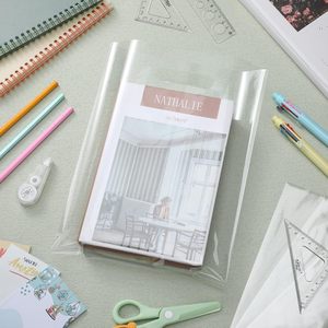 ถุงของขวัญพลาสติกใสขนาด 9x12 นิ้ว จำนวน 200 แพ็ค พร้อมหูหิ้วแบบไดคัท ทนทานสำหรับบรรจุของขวัญ - Product Image 5