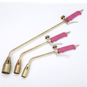 Antorcha lanzallamas estilo ruso, de 70 cm con doble apertura, antorcha lanzallamas de alta potencia, material de aleación, antorcha lanzallamas calentada. - Product Image 2