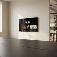 Écran mural intelligent Android HD sans cadre de 32 pouces pour chambre à coucher CN