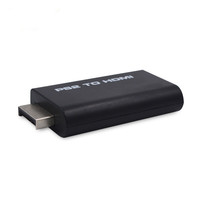 Adaptador Convertidor de PS2 a HDMI 1080P con Conector de Audio de 3.5mm, Plug and Play para Modelos de PlayStation 2, Monitor de TV HD, Todos los Modelos de PS2