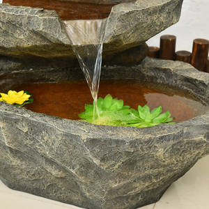 <span class=keywords><strong>Fuente</strong></span> <span class=keywords><strong>de</strong></span> <span class=keywords><strong>Agua</strong></span> Artificial <span class=keywords><strong>para</strong></span> Patio, Diseño <span class=keywords><strong>de</strong></span> Paisaje con Rocas y Arroyos, Pecera con <span class=keywords><strong>Agua</strong></span> Circulante <span class=keywords><strong>para</strong></span> Exteriores - Product Image 5