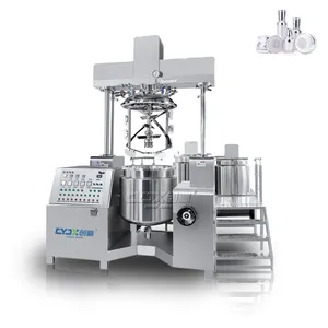 CYJX High quality paste cosmetic homogenizer mixer vacuum emulsifying mixing machine for face cream lotion with double jacketed