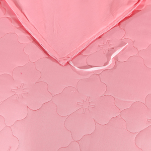 Korean Style Lace Princess Embroidered Pink Red Wedding <strong>Bed</strong> Spreads With <strong>Bolsters</strong> Flower Curtain Bedding Set - Product Image 6