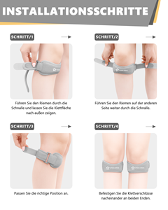 Rodillera Ajustable Personalizada con Soporte de Gel para Alivio del Dolor Deportivo - Product Image 5