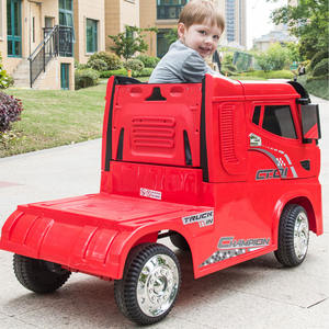 Camión de juguete grande al por mayor con <span class=keywords><strong>ocho</strong></span> <span class=keywords><strong>ruedas</strong></span> y coche eléctrico de bolsillo de remolque para niños - Product Image 5