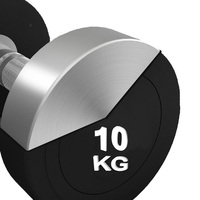 Support de Rangement Fixe en Acier Massif pour Haltères, Revêtement Caoutchouc Anti-Rayures, Vente en Gros Direct Usine pour Salles de Sport et Studios