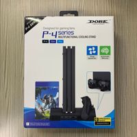 Support de charge et de refroidissement TP4-0406 pour PS4, station de charge pour manettes, compatible avec les accessoires de jeu PS4