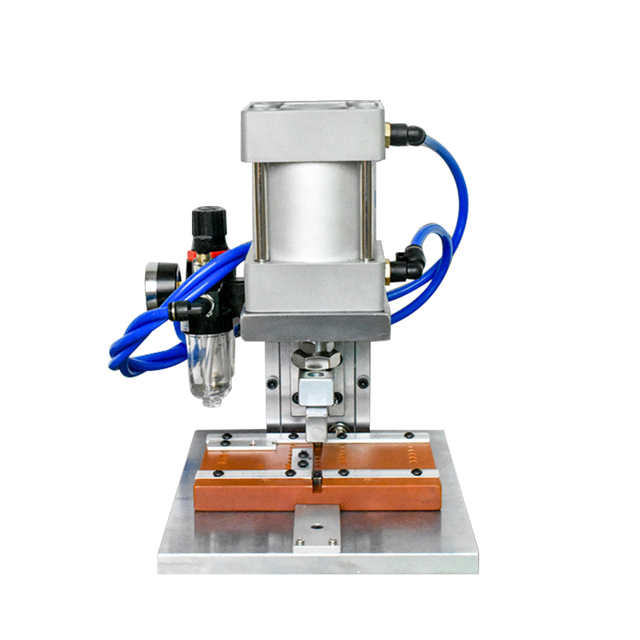 Adjustable IDC Computer Cable Crimping Cutting Machine 8P-64P Ribbon Cable Pneumatic Semi-Automatic/Automatic 14kg Jianbo