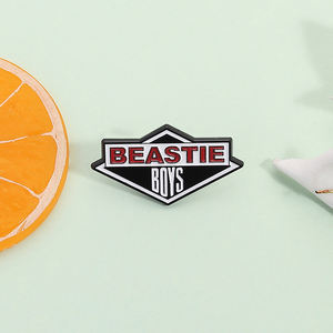 Rock Band Logo Emaille Pin Musik Medaille Abzeichen Brosche Cartoon Metall dekoration Schmuck Geschenk für Freunde Fans sammeln - Product Image 2