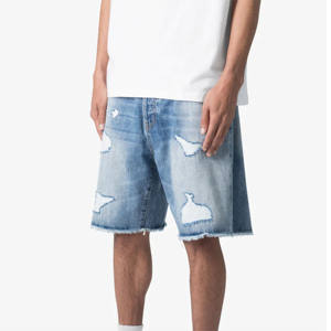 กางเกงขาสั้นผู้ชายแบบใหม่ น้ำหนักเบา สไตล์ดิสเทรส มีทุกขนาด ผลิตจากผ้าฝ้าย 100% พร้อมจำหน่าย - Product Image 6