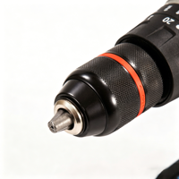 Perceuse à percussion sans fil 10 mm, moteur sans balais lithium-ion 21 V, tournevis électrique multifonction de type pistolet, rechargeable