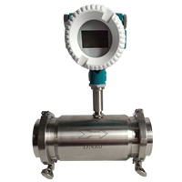 Débitmètre à turbine liquide numérique OEM en acier inoxydable haute précision pour eau, diesel et huile, capteur de débit, transmetteur de débit 4-20mA Impulsion
