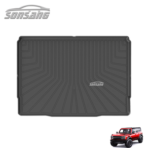 Tapete para Asiento Trasero SONSANG 3D TPE para Todo Clima, Impermeable, Antideslizante, Resistente al Polvo, para Ford Bronco - Product Image 1