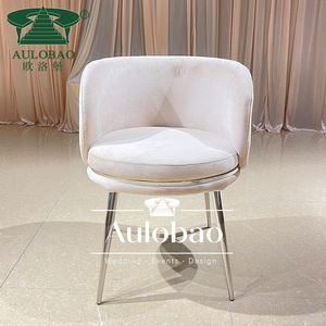 Modern Luxury Wedding Discount Stainless Steel Stackable <b>Gold</b> Wedding <b>Chair</b> - Product Image 2