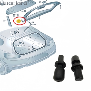 Tampone in Gomma Regolabile per Portellone Posteriore Auto V-W Scirocco 2009-2014 1K8827761D 6EA827761A 1K8827761C - Product Image 4