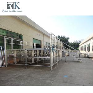 Non-slip <b>Platform</b> <b>Stage</b> for Events Aluminum Adjustable Height <b>Stages</b> - Product Image 3