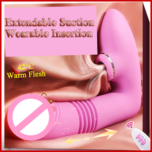 Kadınlar için Isıtmalı, Giyilebilir ve Klitoris G Noktası Çift Stimülasyonlu Külot Tipi Yumuşak Vibratör, Lüks 2'si 1 Arada - Product Image 4