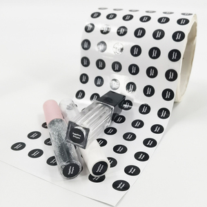 Hàng Cung Cấp Trực Tiếp Từ Nhà Máy Nhãn Dán PVC Màu Đen Đáy Theo Yêu Cầu Nhãn CuộN Logo Nhãn Dán Son Bóng Vinyl Chống Thấm Nước - Product Image 6