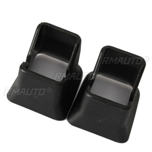 2 ชิ้น/เซ็ตที่นั่งในรถยนต์ที่นั่งนิรภัยสำหรับเด็กตัวล็อค ISOFIX ตัวล็อครถยนต์สีดำ N3 - Product Image 2