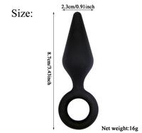 Promotion : Plug anal en silicone en forme de fléchet pour le vestibule postérieur, masseur de prostate, jouet sexuel pour adultes