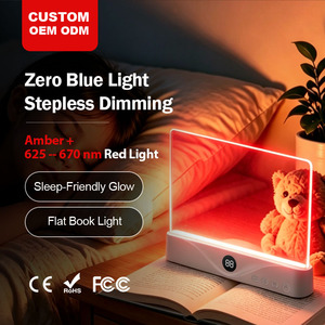 Upgrade Eye Protection <b>Light</b> USB Rechargeable <b>LED</b> Reading Lamp Dimmable Brightness for <b>Bedroom</b> Home <b>Led</b> Flat Reading Book <b>Light</b> - Product Image 1