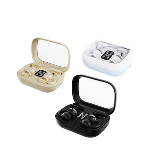 Nouveauté : Écouteurs sans fil intra-auriculaires <span class=keywords><strong>2</strong></span>-en-1 à clip d'oreille BT 5.4, son stéréo haute fidélité, longue autonomie, affichage numérique LED - Product Image 6