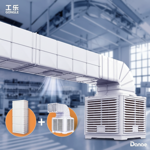 Sistema de <span class=keywords><strong>Conductos</strong></span> de Aire de 40000 CMH, Sistema de Refrigeración Industrial, Enfriador de Agua, <span class=keywords><strong>Aires</strong></span> <span class=keywords><strong>Acondicionados</strong></span> Industriales, Enfriadores de Aire Evaporativos - Product Image 1