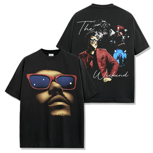 T-Shirt Oversize Vintage di Alta Qualità in 100% Cotone Pesante 250GSM Taglia USA / Più Design / Più Colori / Supporto per Design Personalizzato - Product Image 2