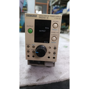 เครื่องจ่ายไฟฟ้ากระแสตรงแบบควบคุม Kikusui PAS40-9 มือสอง - Product Image 1