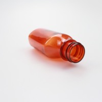 Bouteille en plastique Offre Spéciale de sirop de tabac ambre, flacon de liquide de 2oz pour médicaments en plastique PET CR Cap