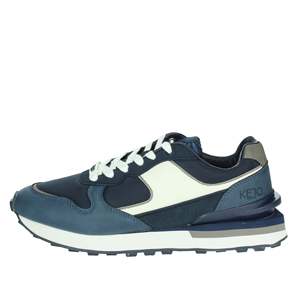 Kejo <b>Sneakers</b> Blue Size 41 <b>Canvas</b> Trendy Shoes - Product Image 1