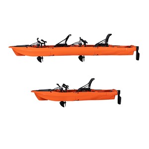 <span class=keywords><strong>Kayak</strong></span> de Pesca Modular de Plástico Rígido Itoo Paddlers Sit-On-Top <span class=keywords><strong>con</strong></span> Sistema de <span class=keywords><strong>Doble</strong></span> Pedal para Aguas Oceánicas - Product Image 5