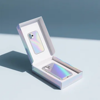 Caja Plegable Ecológica Personalizada con Laminado Mate y Recubrimiento UV para Electrónicos y Fundas de Celulares