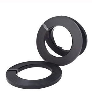Bande de cerclage en acier laminé à froid professionnel Q235, norme ASTM, peinte en noir, cirée, haute résistance à la traction 600-980Mpa, marque HUILI - Product Image 2