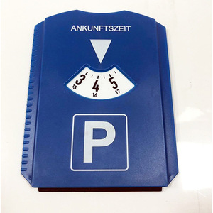 Plastic Car Parking Sign With Ice Scraper Function Portable Anti Slip Design For Vehicle Use - Product Image 4