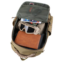 Sac à dos tactique de randonnée en plein air, imperméable, unisexe, avec logo personnalisé, cadre interne, doublure en polyester Oxford, 36-56L