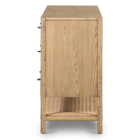 Artisanat Moderne Chêne Naturel Antique Chambre Commode pour Meubles Mur Monté Chevet Entrée Console Table Tiroir Hall De Stockage