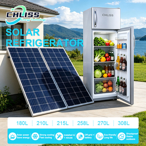 Réfrigérateur solaire 180L à compresseur DC, faible consommation d'énergie, <span class=keywords><strong>avec</strong></span> protection LVD pour <span class=keywords><strong>camping</strong></span>-<span class=keywords><strong>car</strong></span> américain, <span class=keywords><strong>camping</strong></span>-<span class=keywords><strong>car</strong></span> hors réseau - Product Image 2